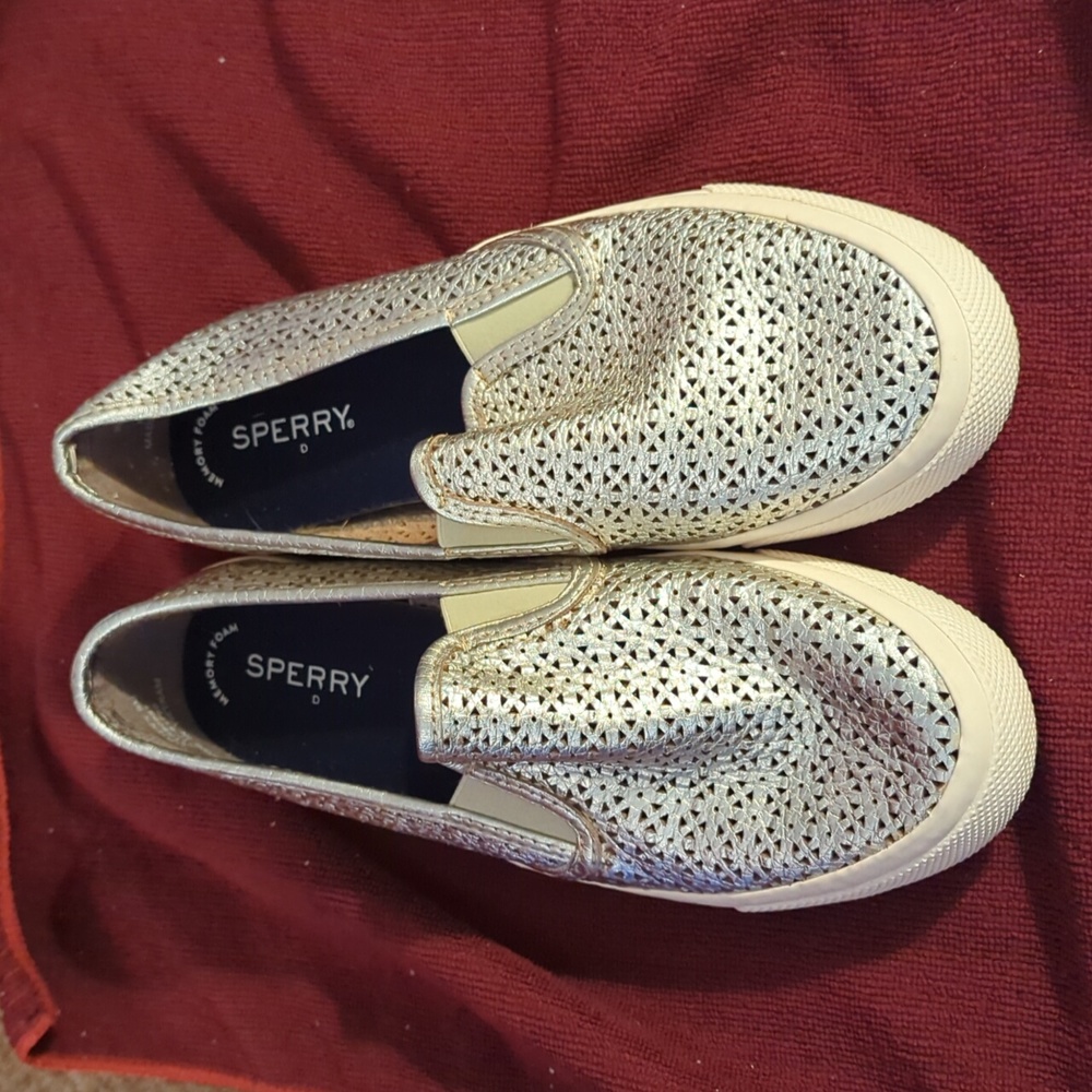 Sperry memory foam, women's 9